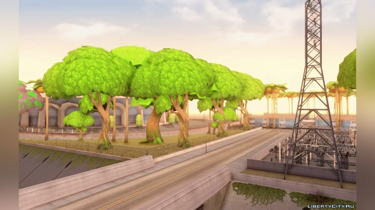 Fortnite Vegetation / GTA San Andreas