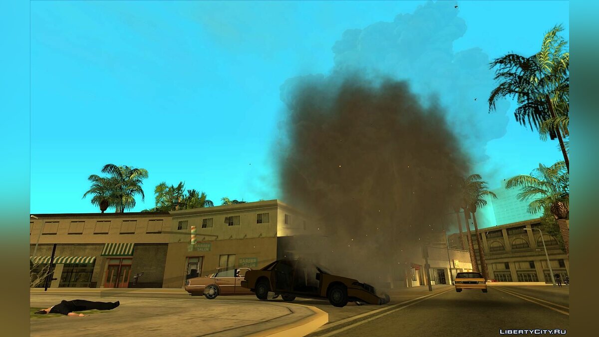 Реалистичные эффекты (Effects Mod by Ezekiel, обновление от 28.10.2022) для GTA San Andreas - Картинка #15