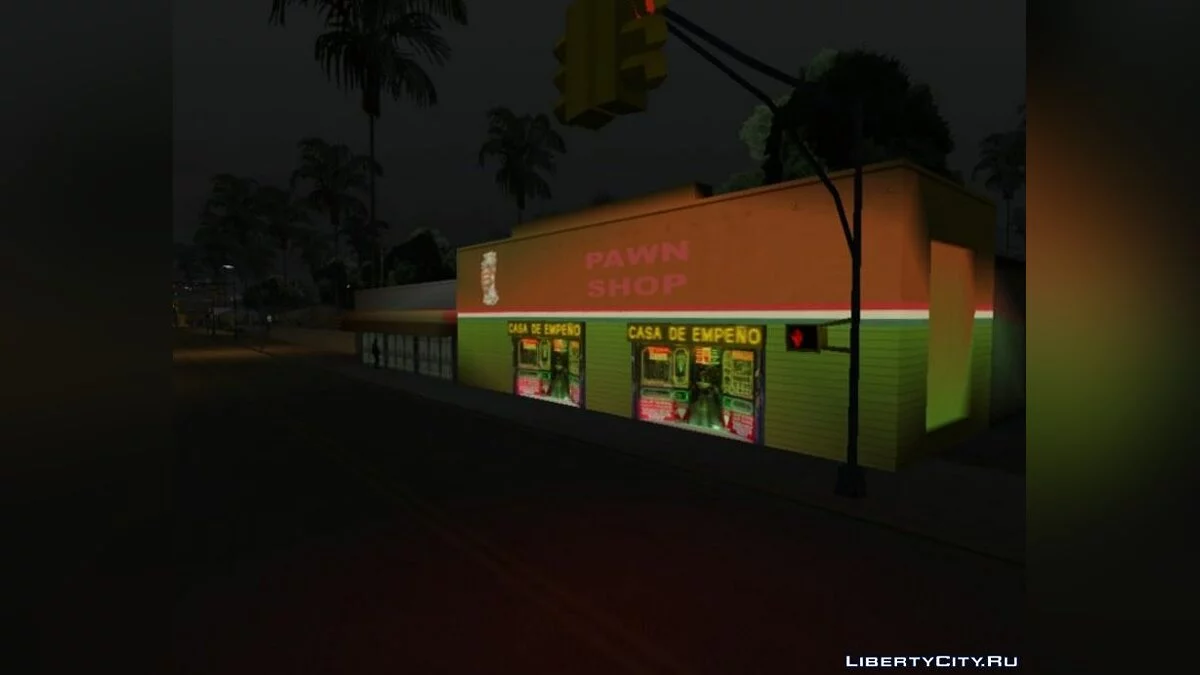 Project Immerse-Yourself v0.3 - Улучшенное освещение зданий / GTA San Andreas