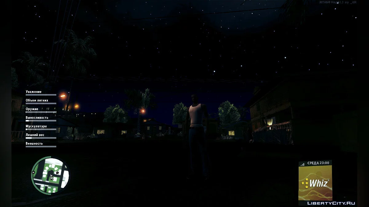 Русификация HUD GTA 4 / GTA San Andreas