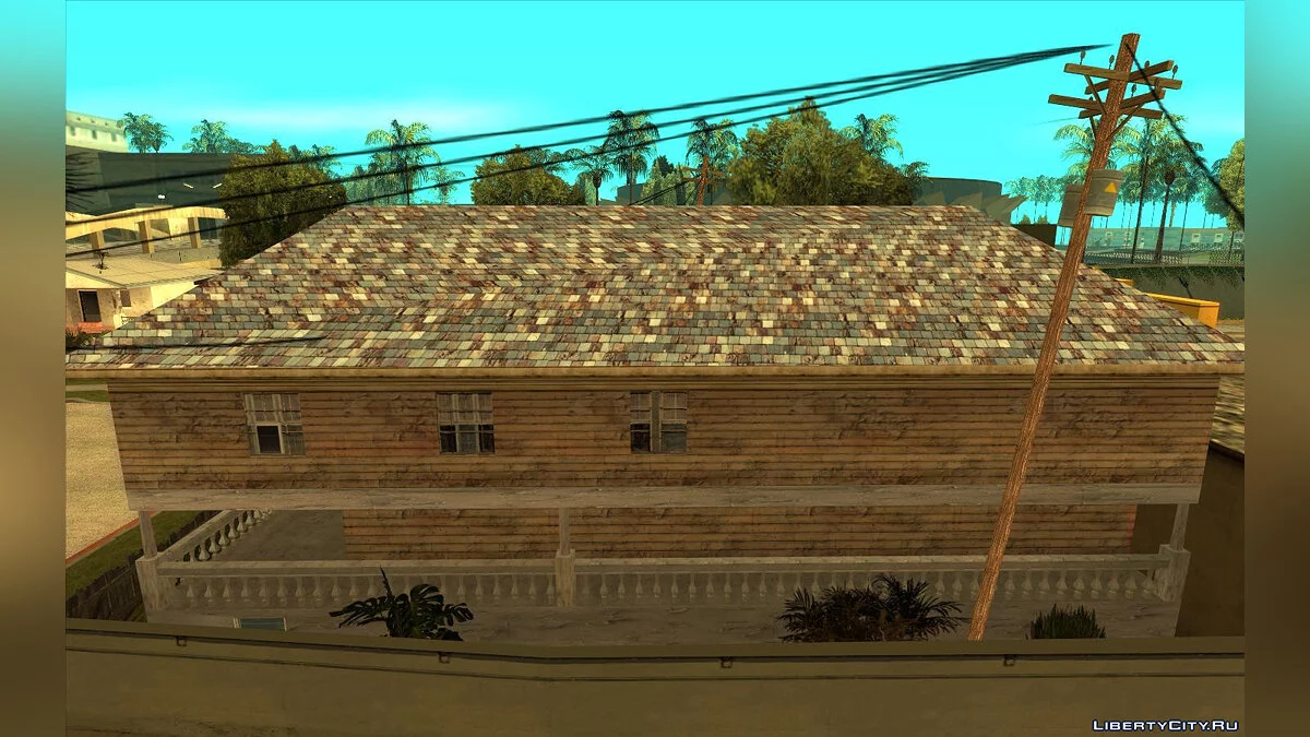 Новый дом Карла из SA: The Definitive Edition / GTA San Andreas