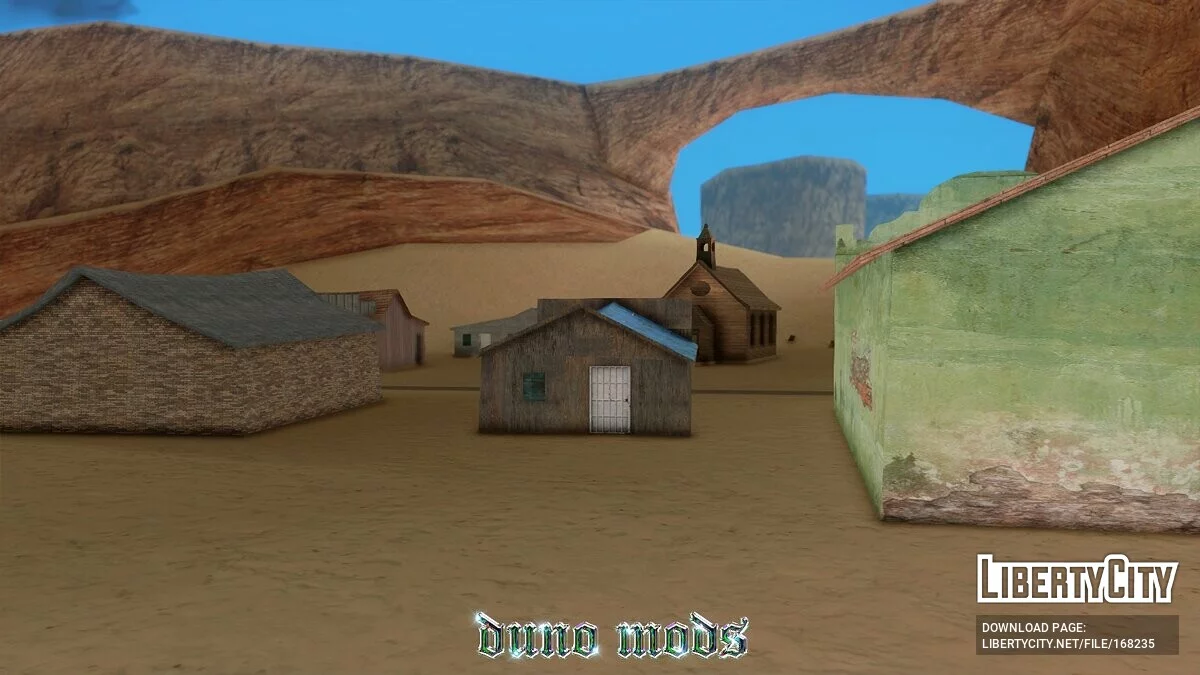 Ретекстур заброшенной деревни / GTA San Andreas