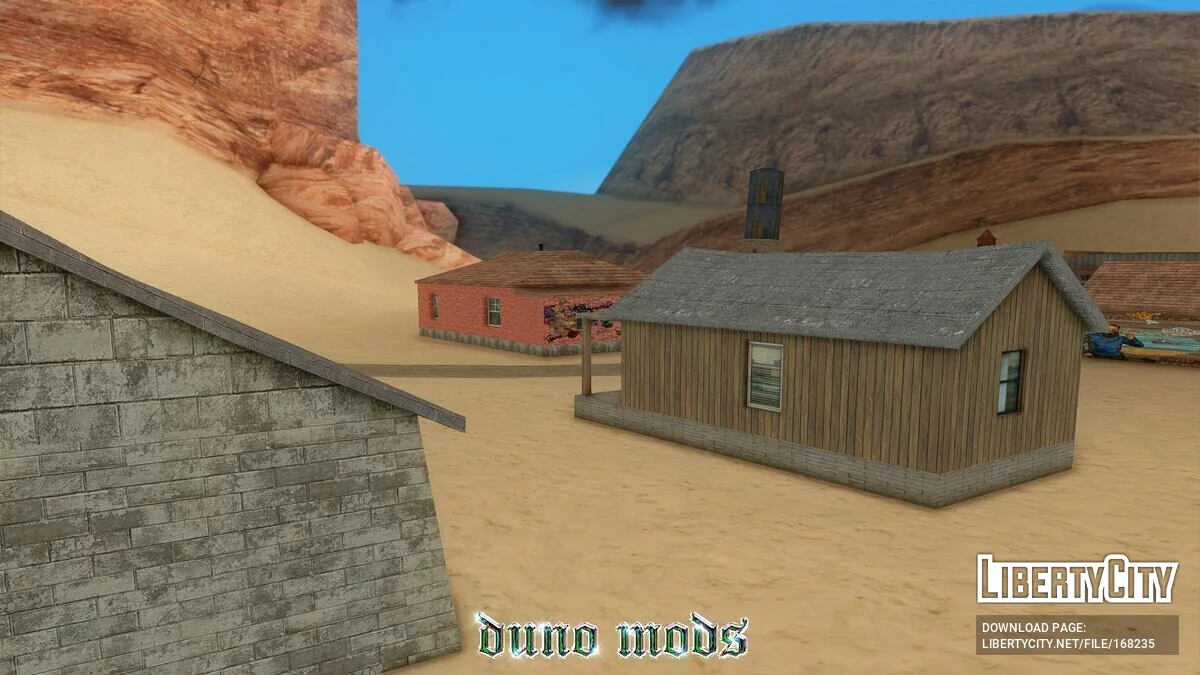 Ретекстур заброшенной деревни / GTA San Andreas