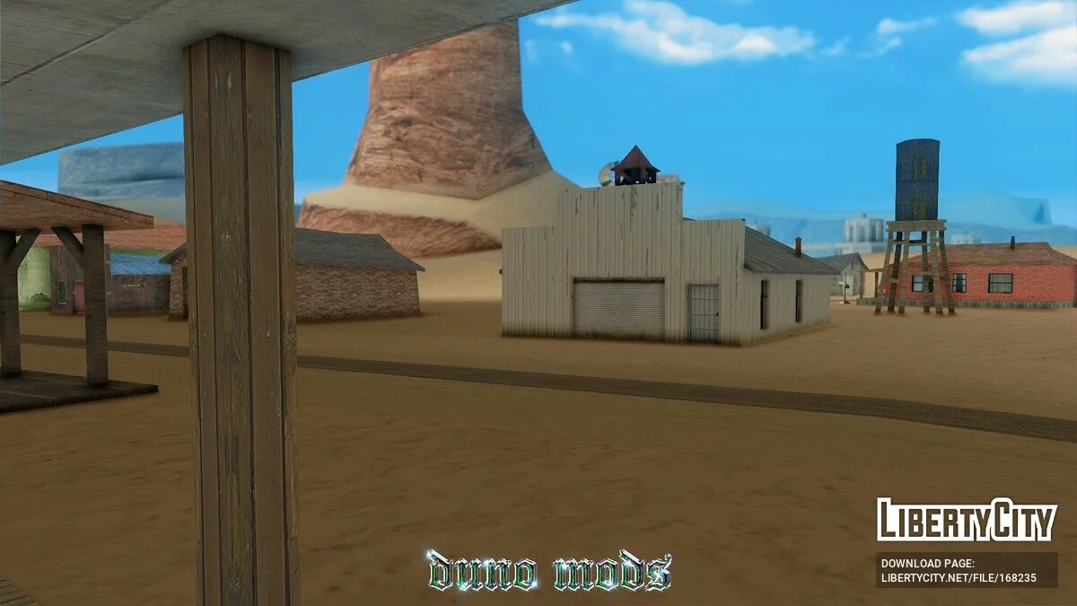 Ретекстур заброшенной деревни / GTA San Andreas