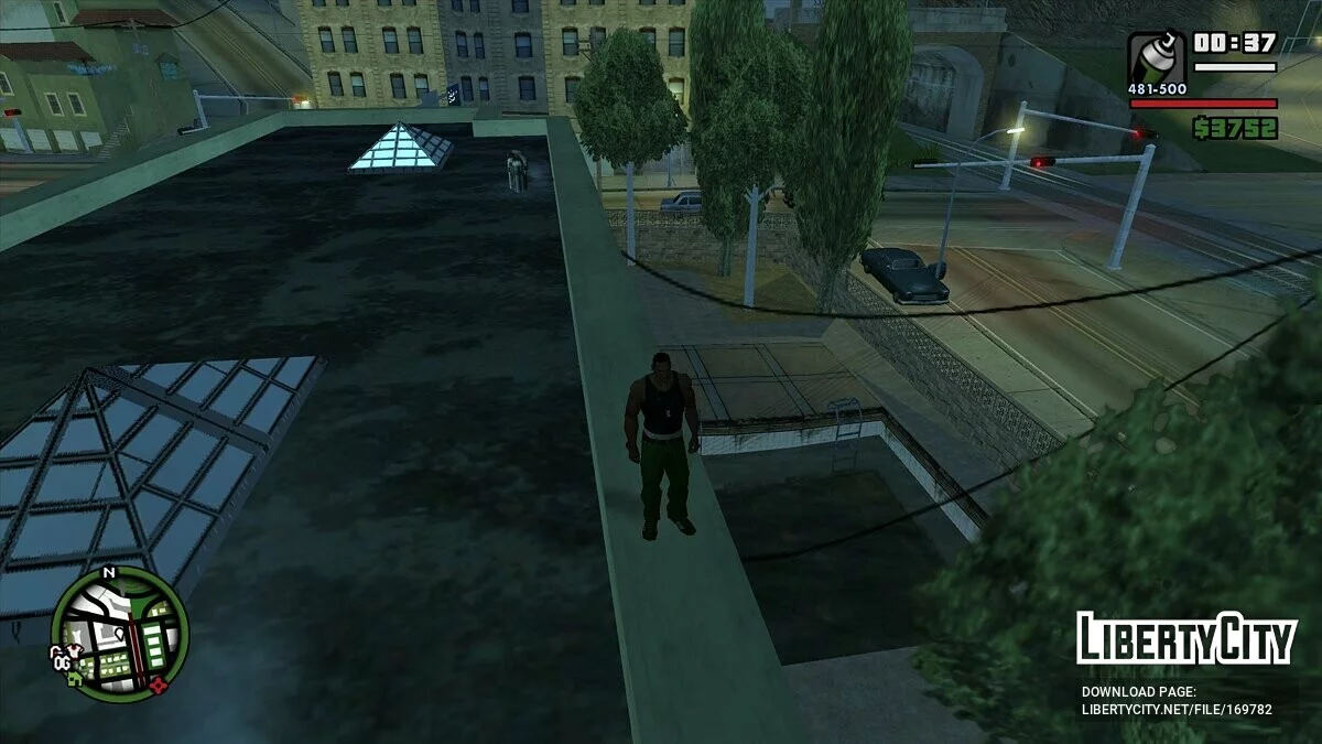 Бассейн возле мотеля Джефферсон / GTA San Andreas