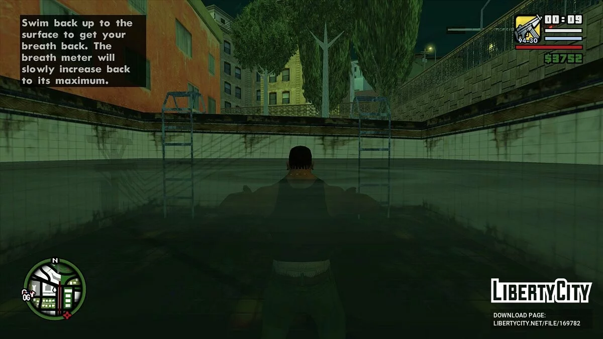 Бассейн возле мотеля Джефферсон / GTA San Andreas
