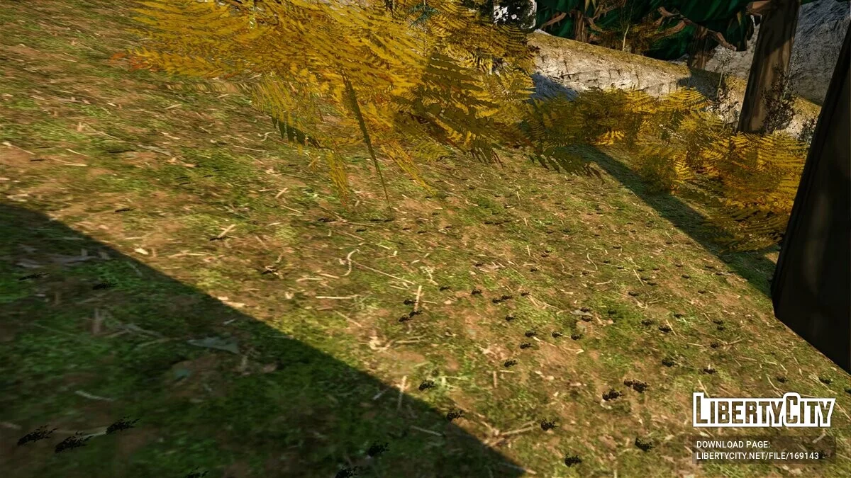 Исправление цвета травы / GTA San Andreas