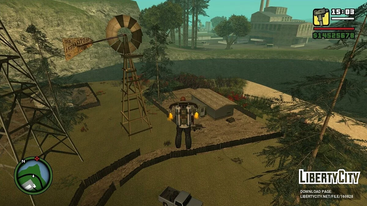 Исправление ветряной мельницы / GTA San Andreas