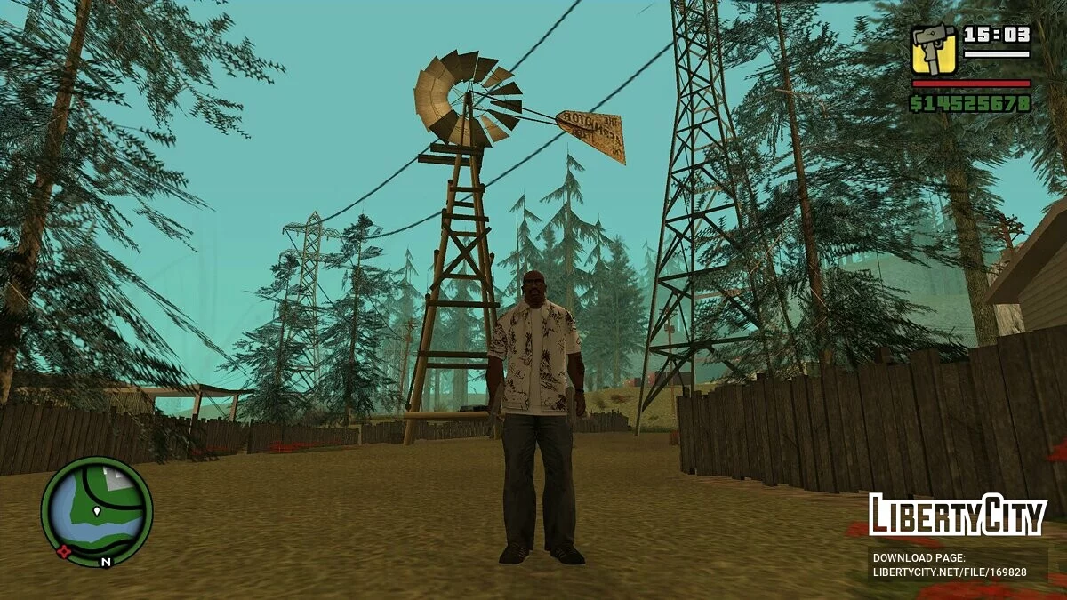 Исправление ветряной мельницы / GTA San Andreas