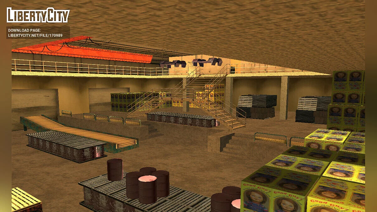 Фабрика Чаки  / GTA San Andreas