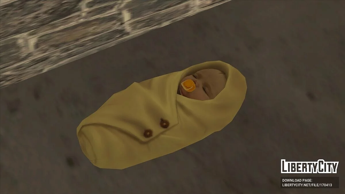 Ребёнок и коляска / GTA San Andreas