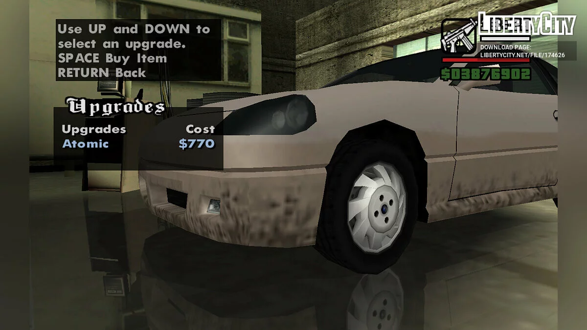 Колёса из других частей GTA и Manhunt / GTA San Andreas
