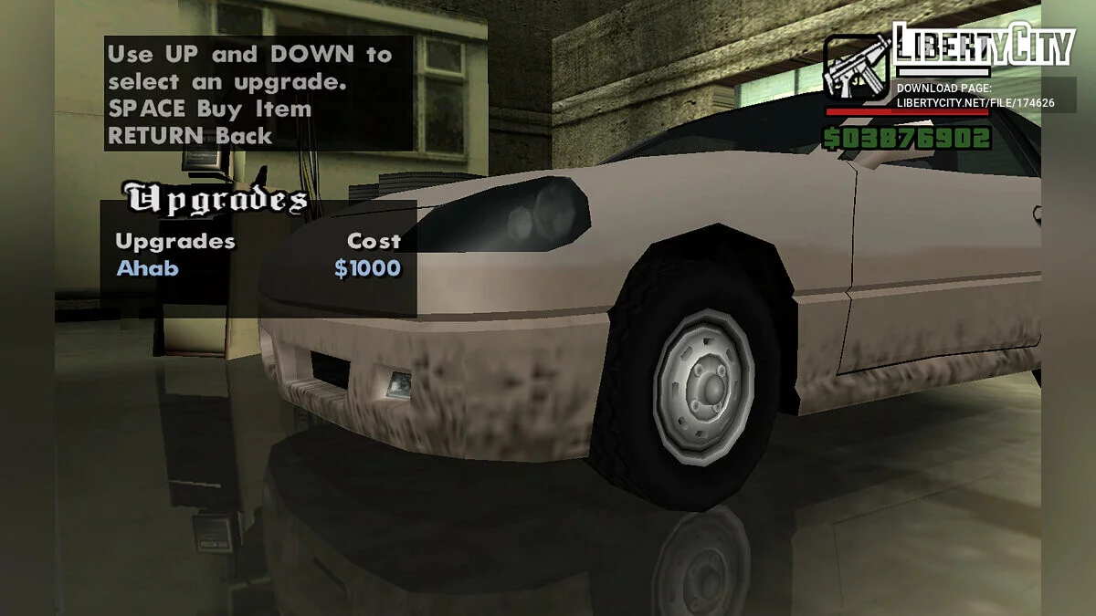 Колёса из других частей GTA и Manhunt / GTA San Andreas