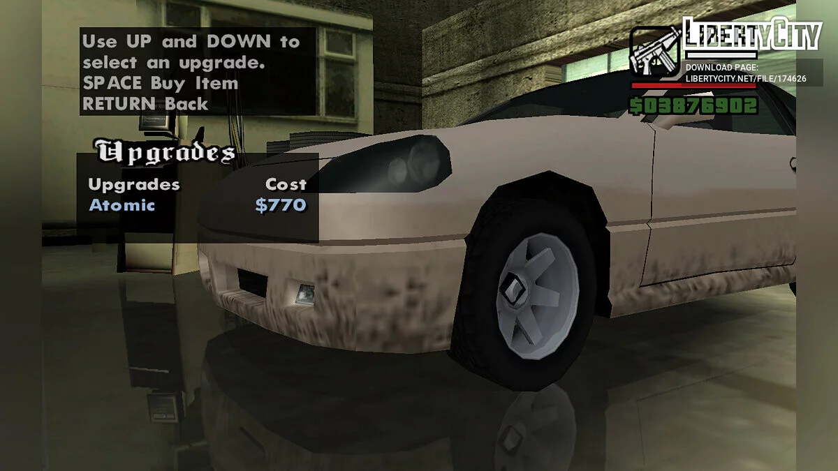 Колёса из других частей GTA и Manhunt / GTA San Andreas