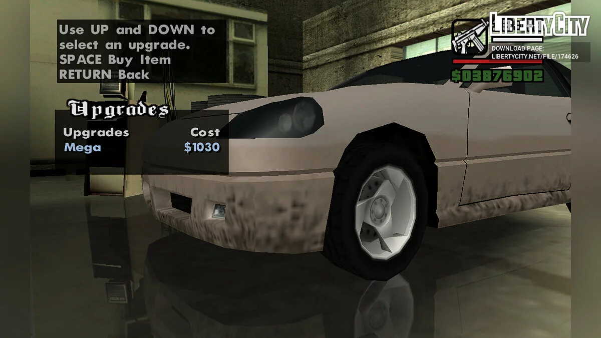Колёса из других частей GTA и Manhunt / GTA San Andreas
