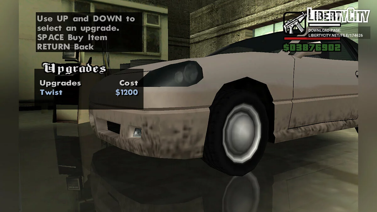 Колёса из других частей GTA и Manhunt / GTA San Andreas