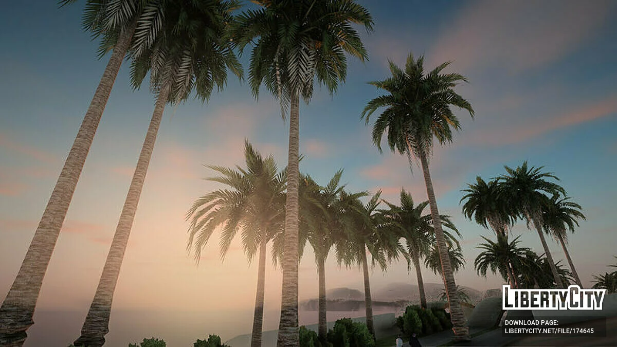 Пальмы из Definitive Edition / GTA San Andreas