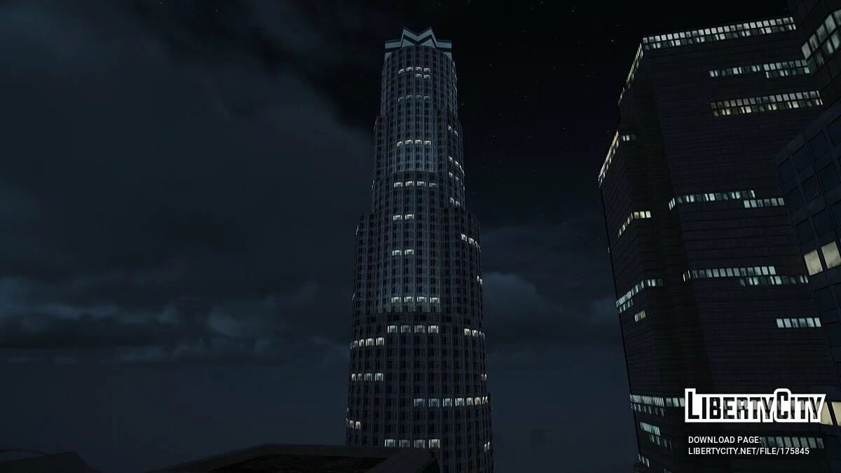 Больше освещений в окнах / GTA San Andreas