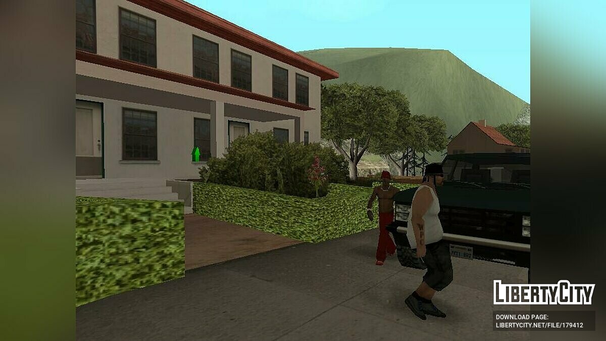 Скачать Новый особняк в Бэйсайде для GTA San Andreas