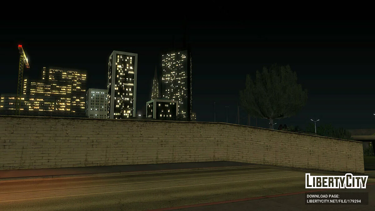 Улучшенное ночное освещение / GTA San Andreas