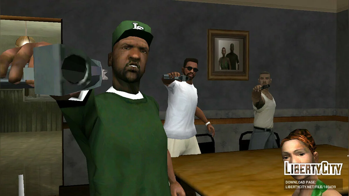 Исправление миссии End of The Line и улучшения / GTA San Andreas