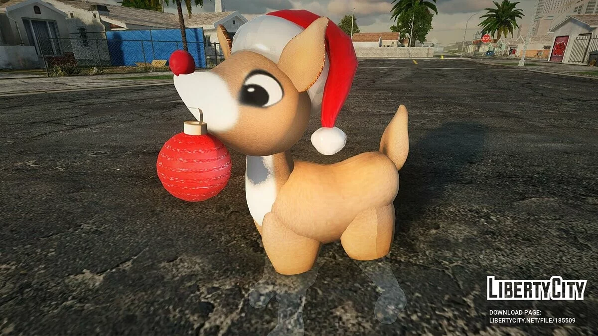 Новогодние объекты / GTA San Andreas
