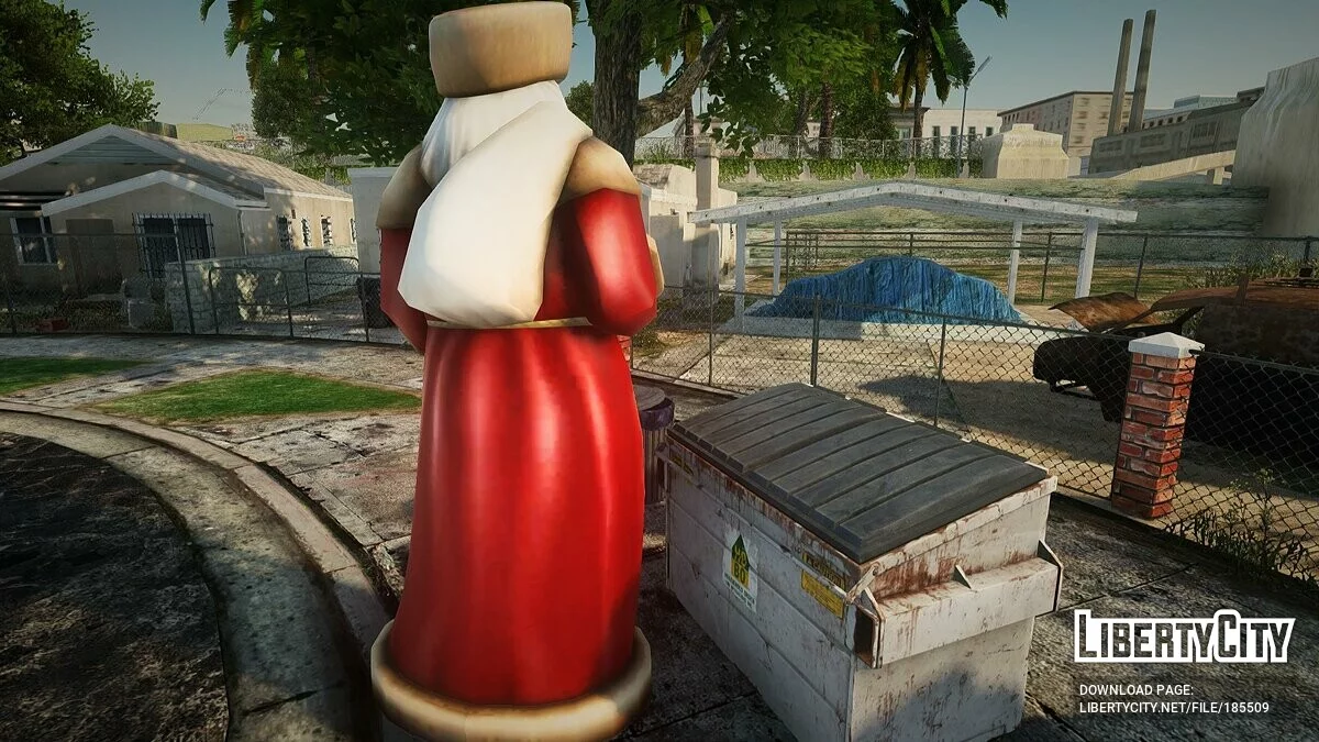 Новогодние объекты / GTA San Andreas