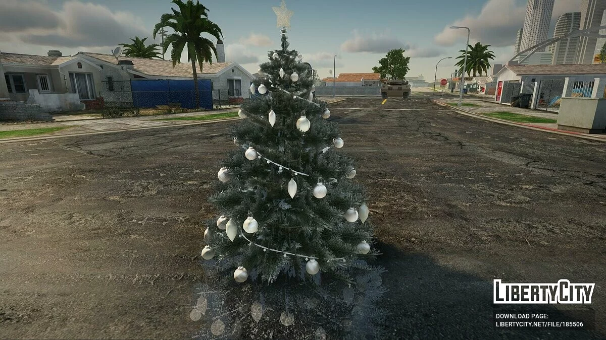 Рождественская елка и подарки / GTA San Andreas