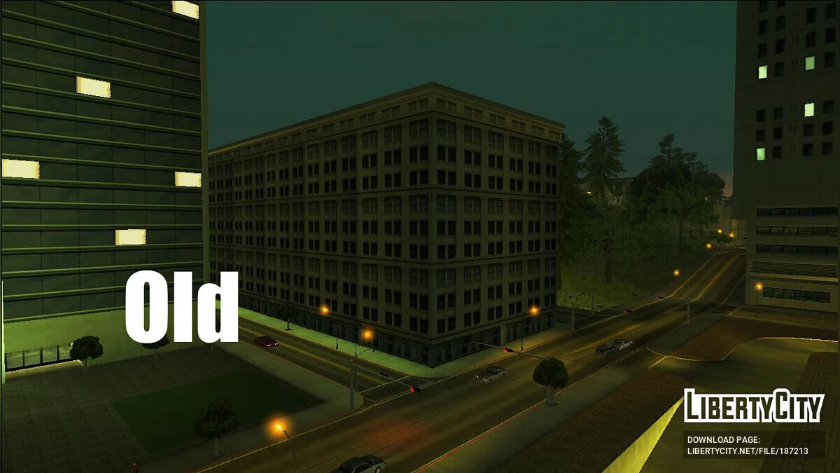 Исправленное освещение на здании в San Fierro / GTA San Andreas