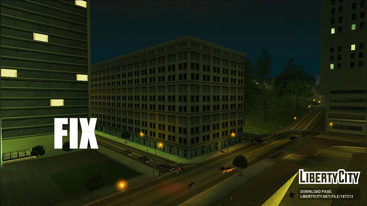 Исправленное освещение на здании в San Fierro / GTA San Andreas