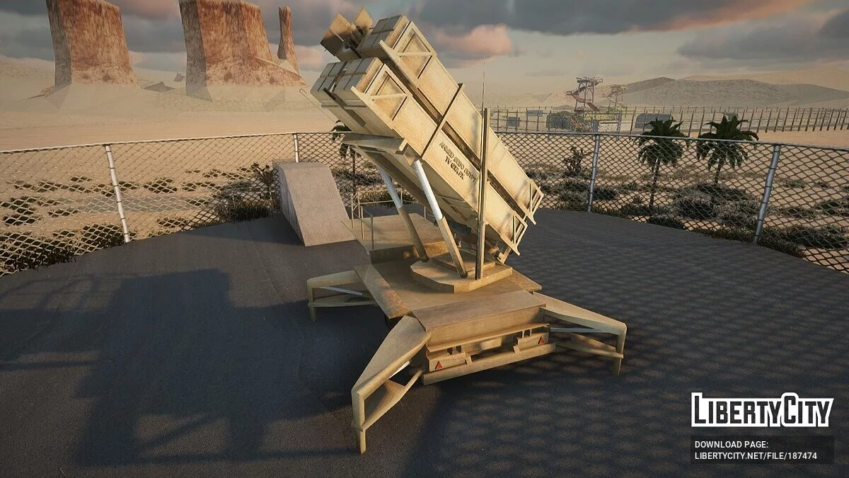 MIM-104 Patriot / GTA San Andreas