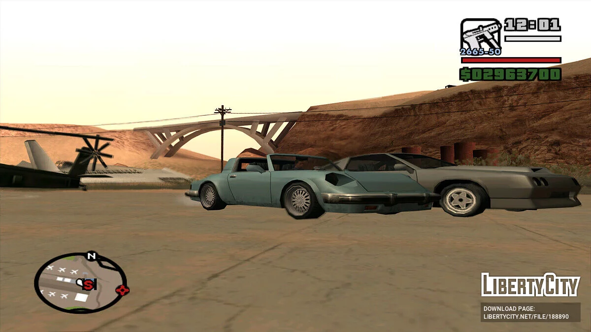 Сборник стандартных колес + доработки транспорта / GTA San Andreas