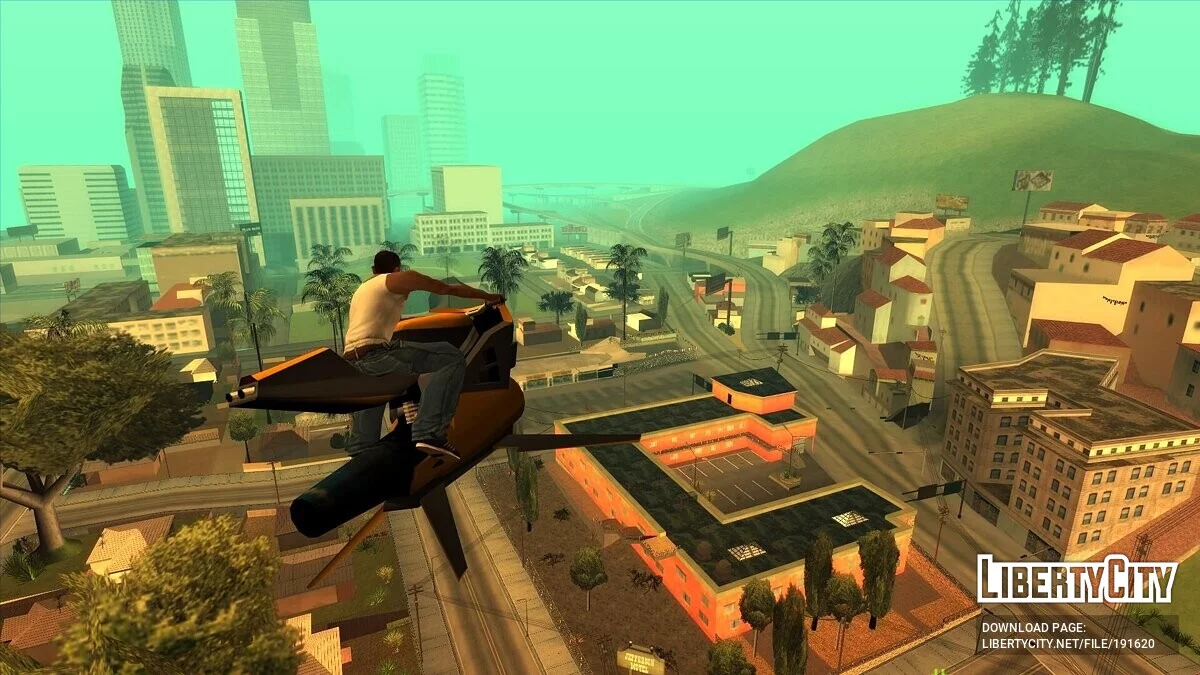Летающий Oppressor MK2 / GTA San Andreas