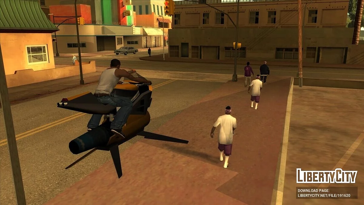 Летающий Oppressor MK2 / GTA San Andreas