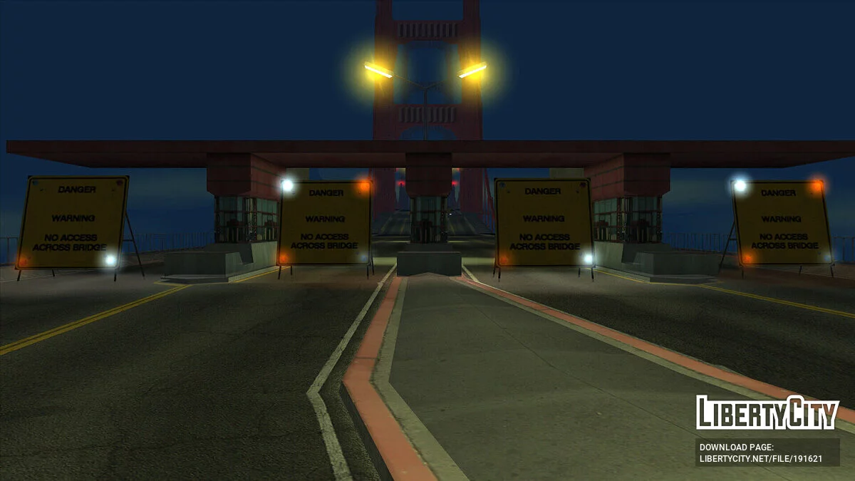 Roadblocks Lights (2DFX) / GTA San Andreas