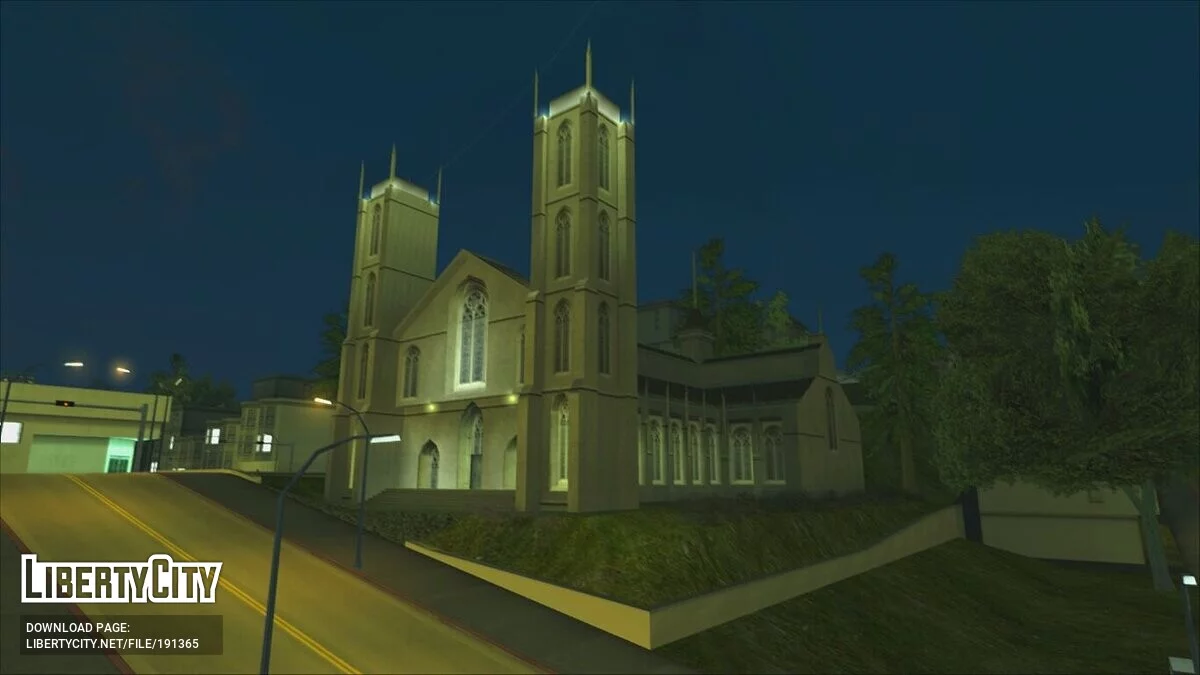 Обновленная церковь Сан-Фиерро / GTA San Andreas