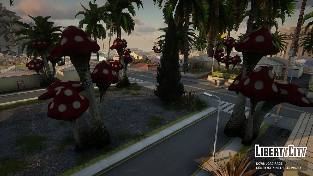 Грибы Райдера / GTA San Andreas