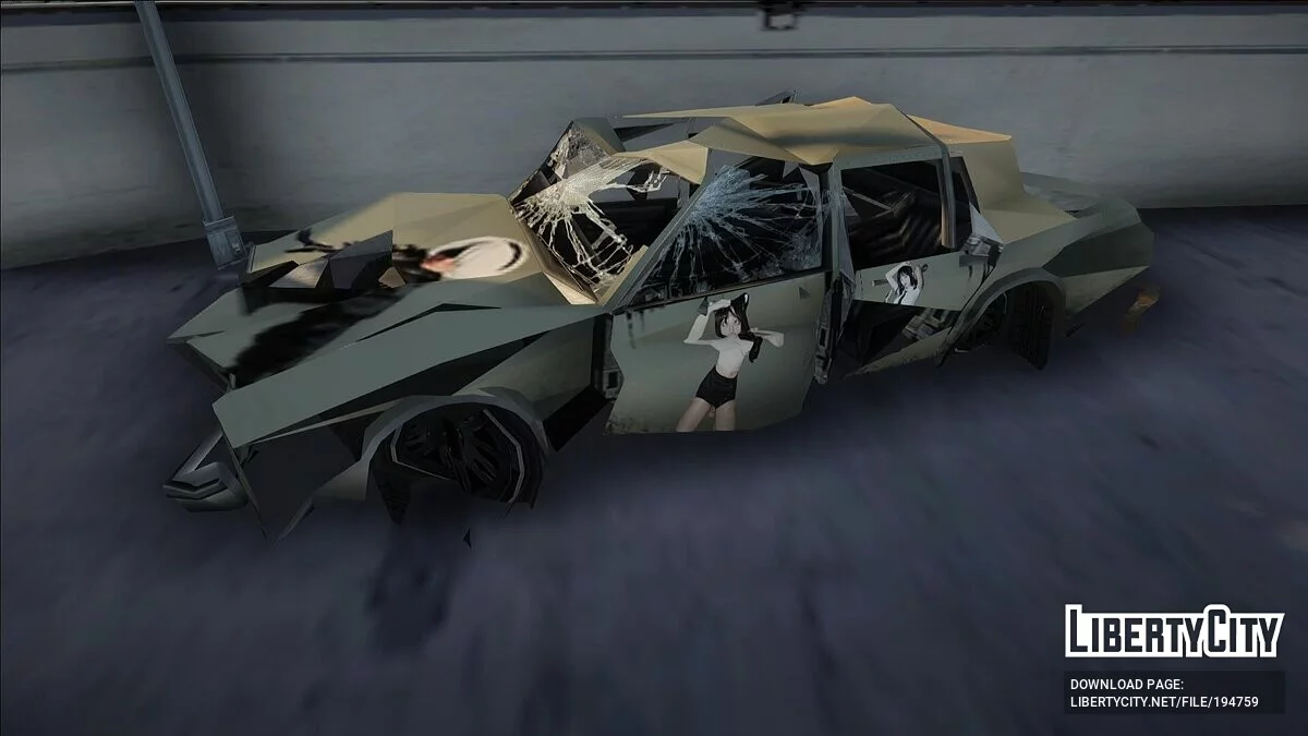 Сломанный Greenwood / GTA San Andreas