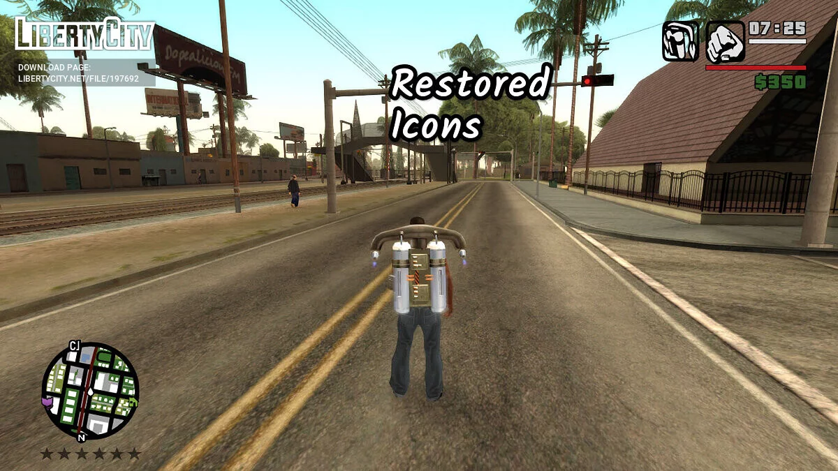 Perfect HUD - улучшенный HUD с множеством опций и адаптаций (Update2) / GTA San Andreas