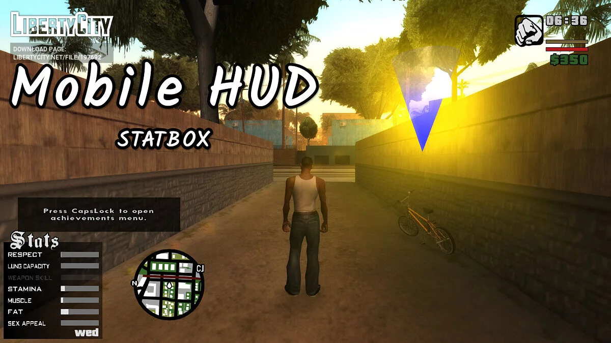 Perfect HUD - улучшенный HUD с множеством опций и адаптаций (Update2) / GTA San Andreas