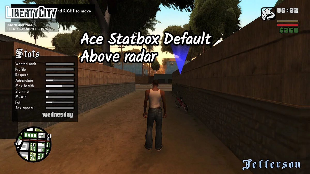 Perfect HUD - улучшенный HUD с множеством опций и адаптаций (Update2) / GTA San Andreas