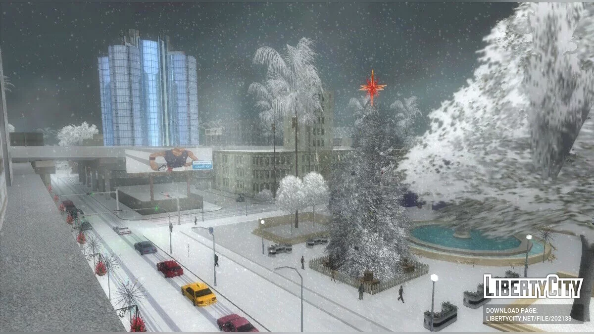 Рождественский сборник модов / GTA San Andreas