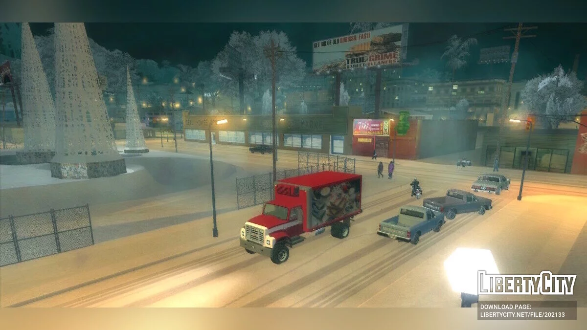 Рождественский сборник модов / GTA San Andreas