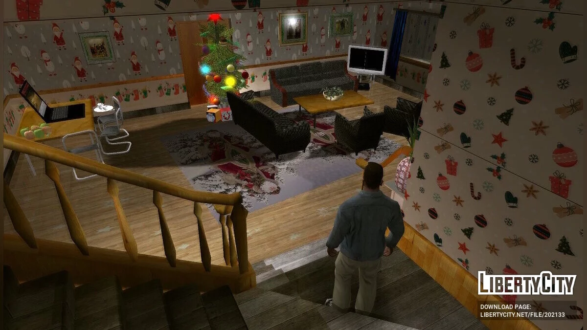 Рождественский сборник модов / GTA San Andreas