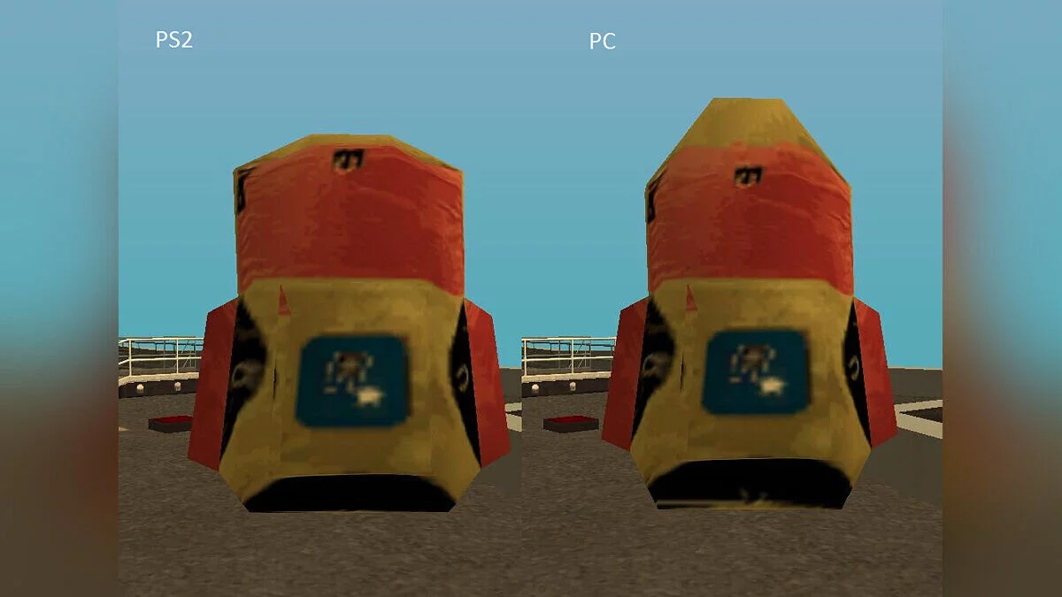 Парашют из консольной версии PS2 / GTA San Andreas