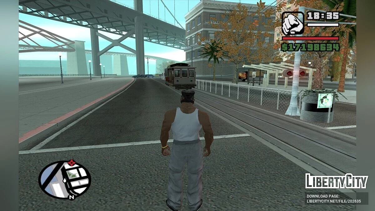 Трамвайные остановки / GTA San Andreas