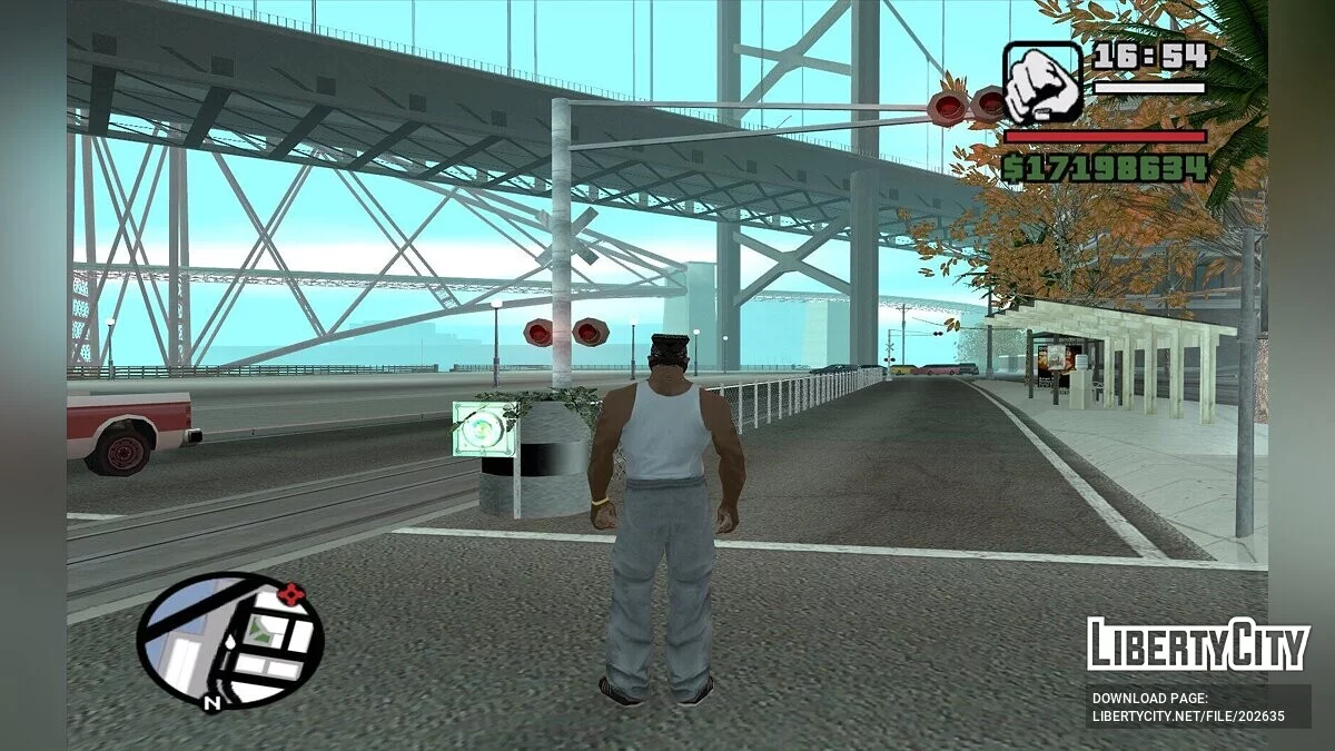 Трамвайные остановки / GTA San Andreas