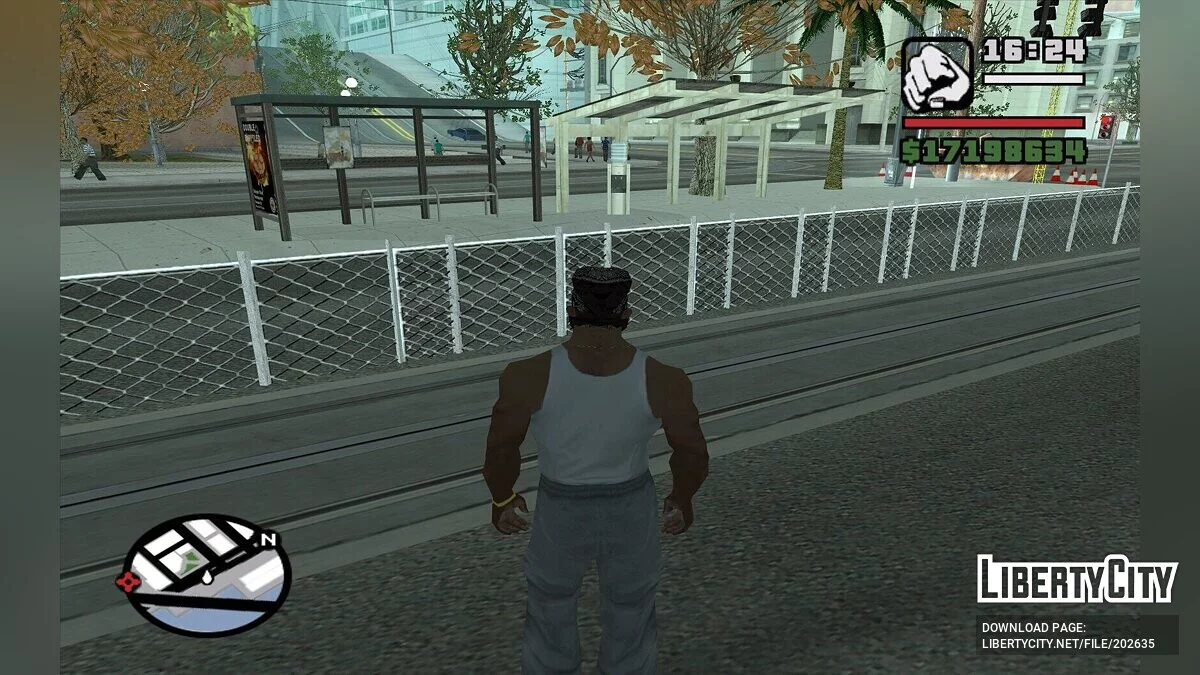 Трамвайные остановки / GTA San Andreas