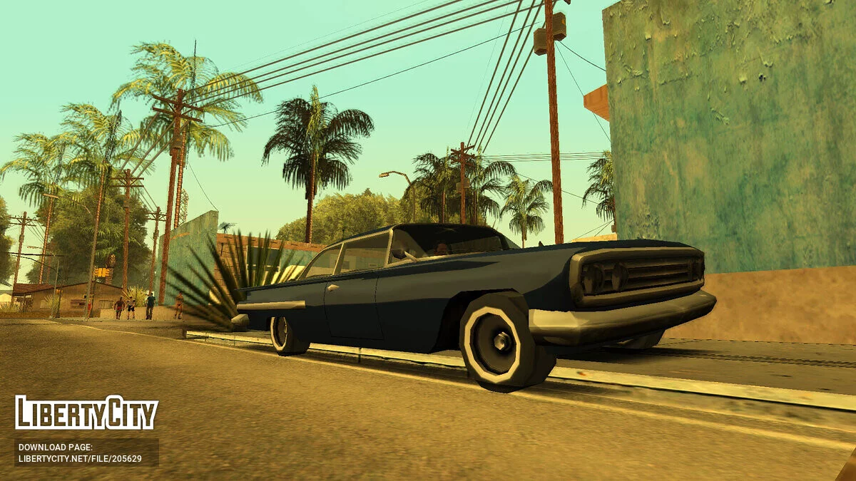 Классические сликовые шины (стиль SA) / GTA San Andreas