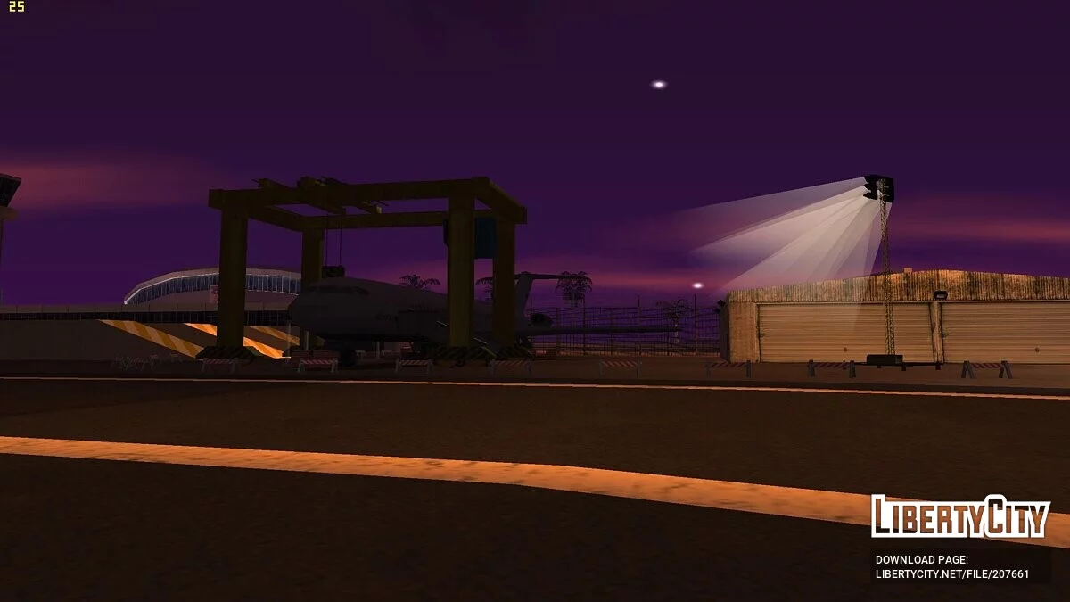 Авиа ремонт в аэропорту Las Venturas / GTA San Andreas